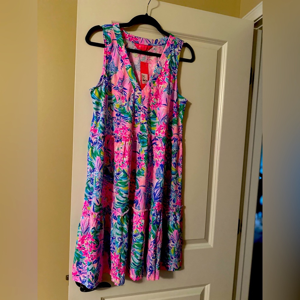 NWT latest Disney dreaming Lilly Pulitzer dress size medium $138
